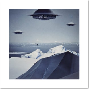 Artic UFO Fleet Posters and Art